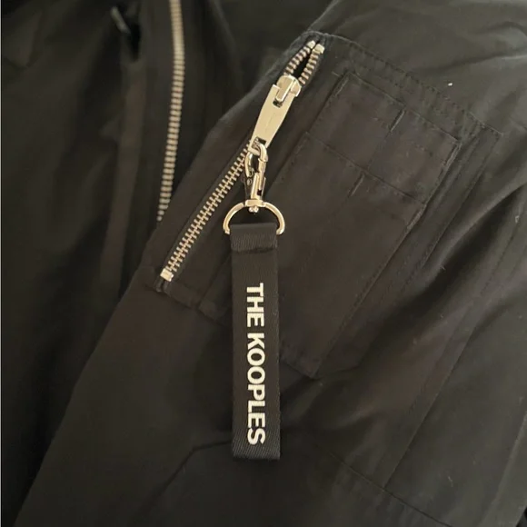 The Kooples Men’s Luxury Parka Coat – Size Large – NWT $788 Fur Trim Super Warm